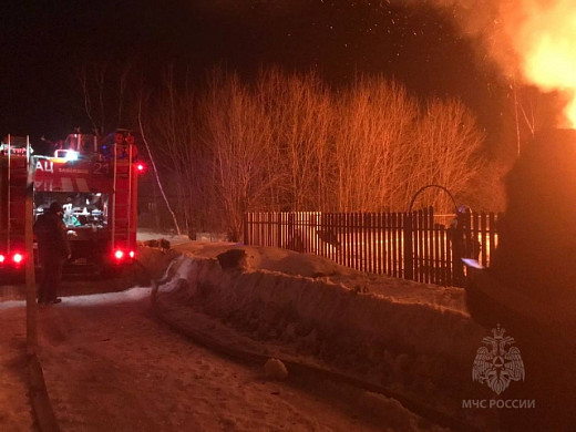 В Заволжске две семьи остались без крыши над головой из-за пожара